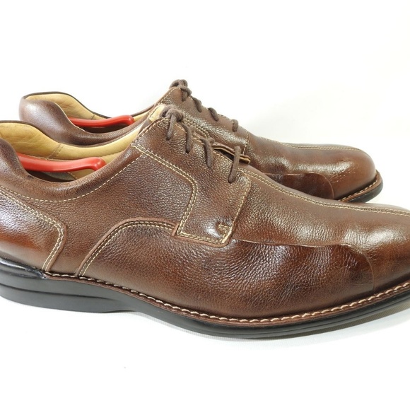 Johnston & Murphy Size 13 Brown Oxfords Mens R4B4 main image 5